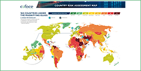 Mapa Evaluación Riesgo País – 1° Trimestre 2021